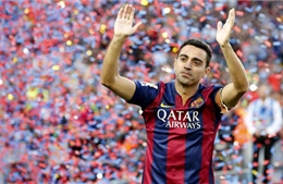 Xavi chơi trận cuối cho Barcelona tại La Liga